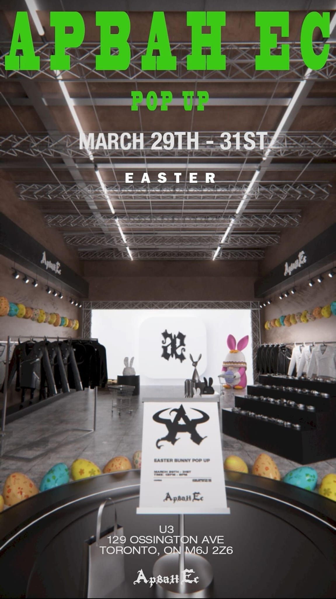 U3 x ApbahEc EASTER POP UP 2024